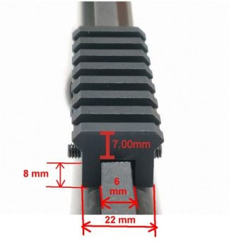 SLITTA WEAVER IN ALLUMINIO PER BINDELLA DA 6/7/8 MM – SAG NATURE