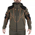 GIACCA MASSERIA VERDE ARANCIO FLUO